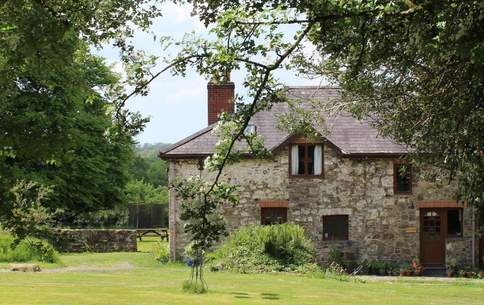 David'S Organic Farm Wales Villa Llanfallteg Exterior photo